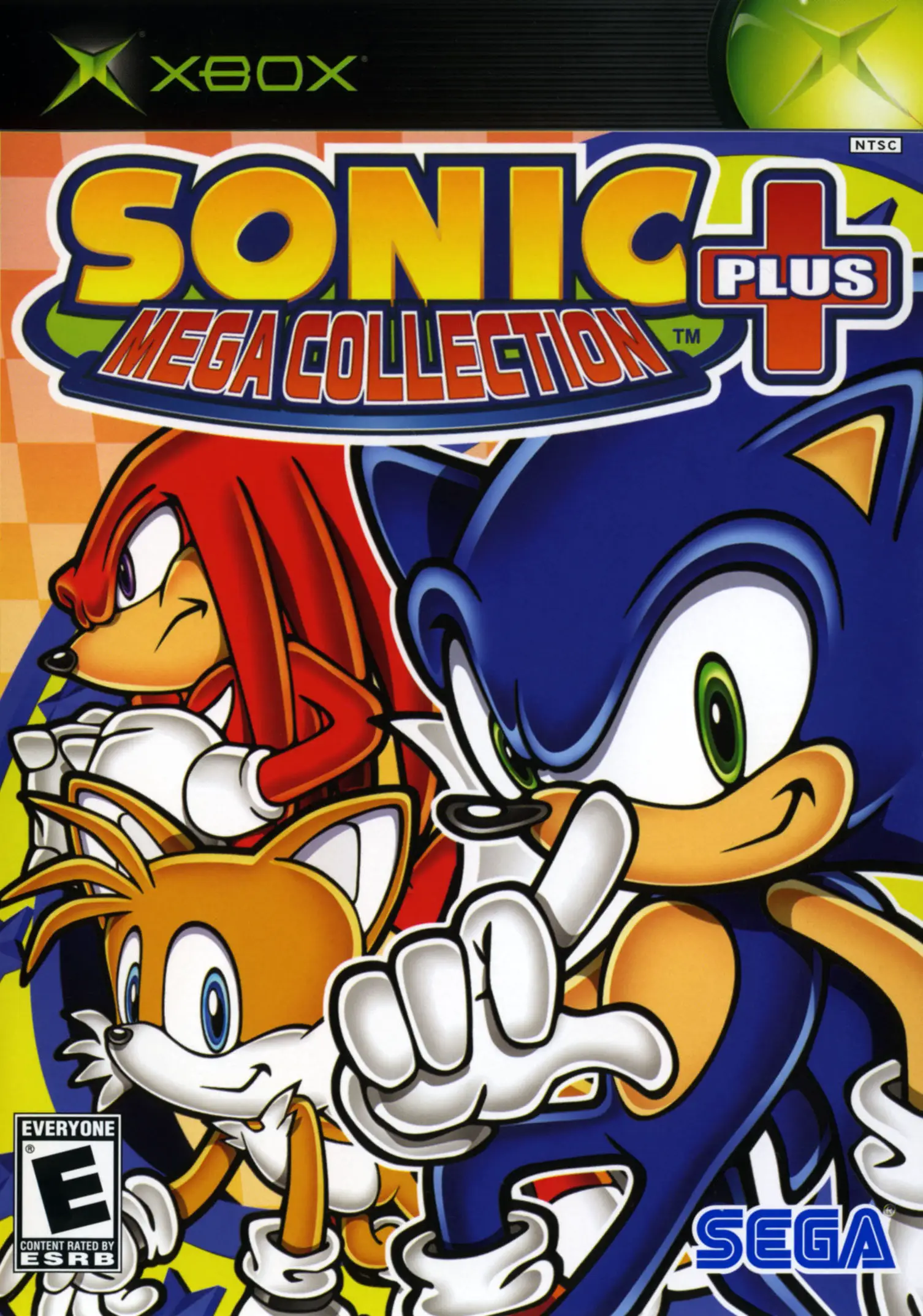 Capa de Sonic Mega Collection Plus