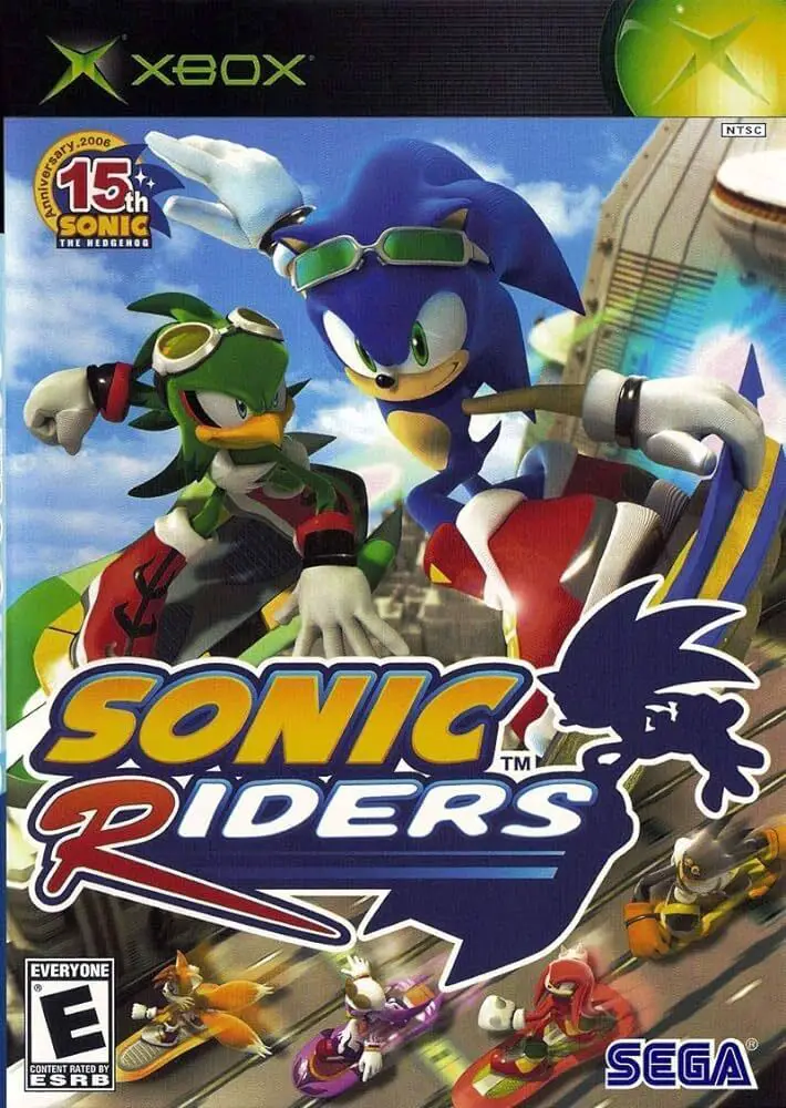Capa de Sonic Riders