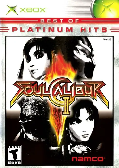 Capa de SoulCalibur II [Best of Platinum Hits]