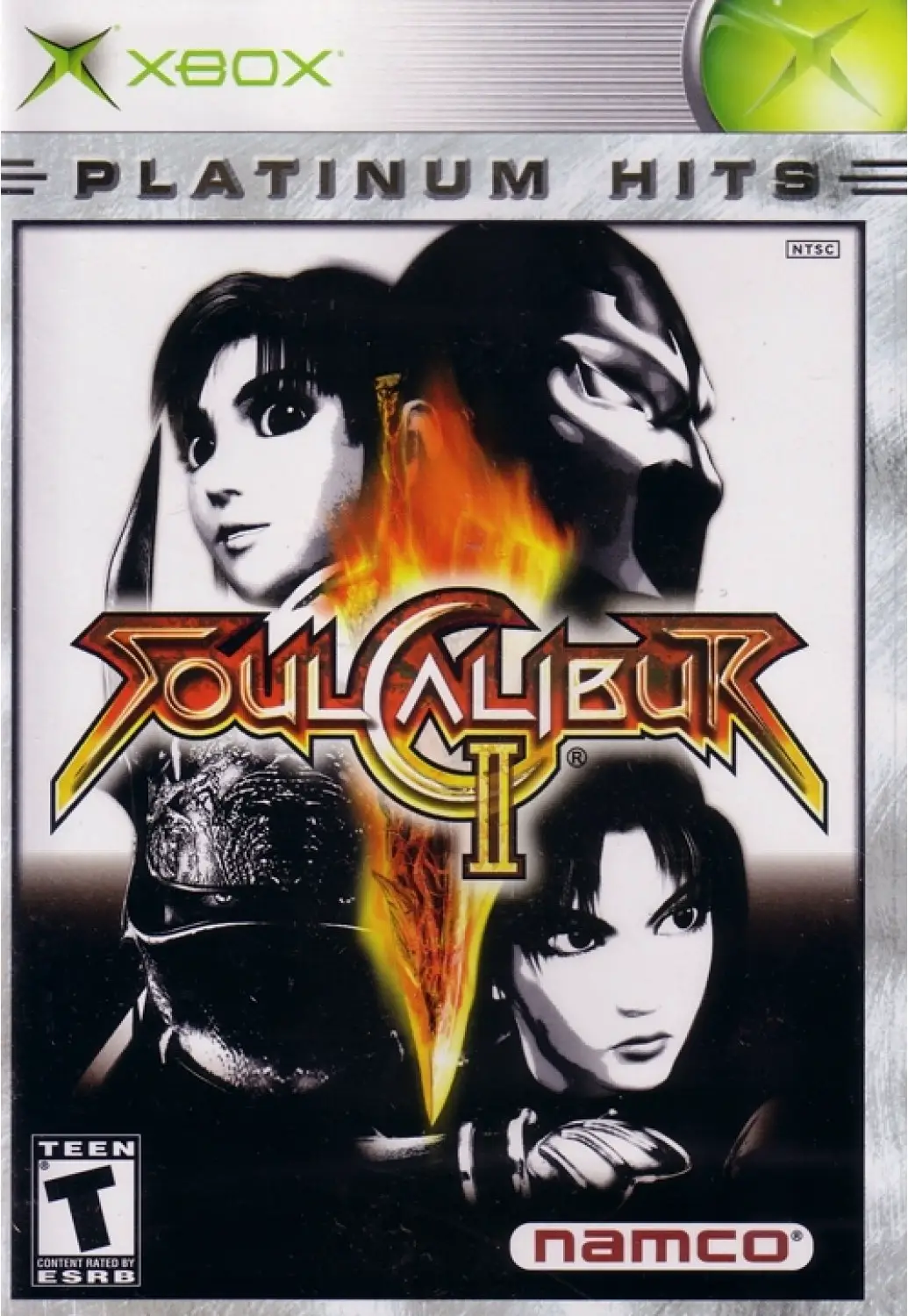 Capa de SoulCalibur II [Platinum Hits]