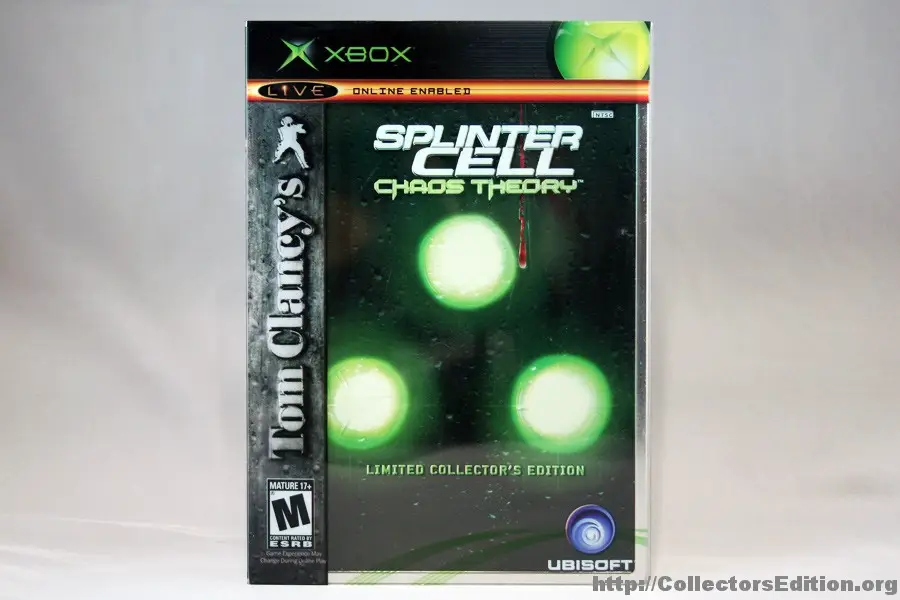 Capa de Splinter Cell: Chaos Theory - Limited Collector's Edition