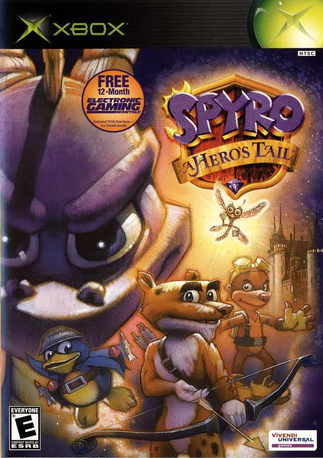 Capa de Spyro: A Hero's Tail