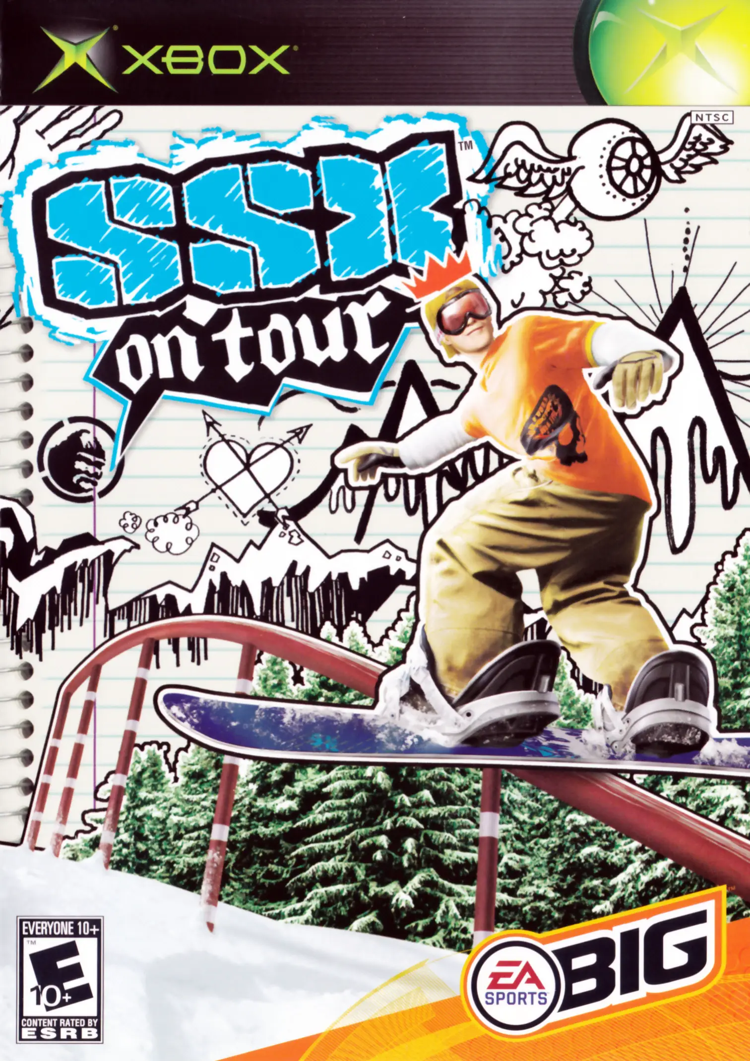 Capa de SSX on Tour