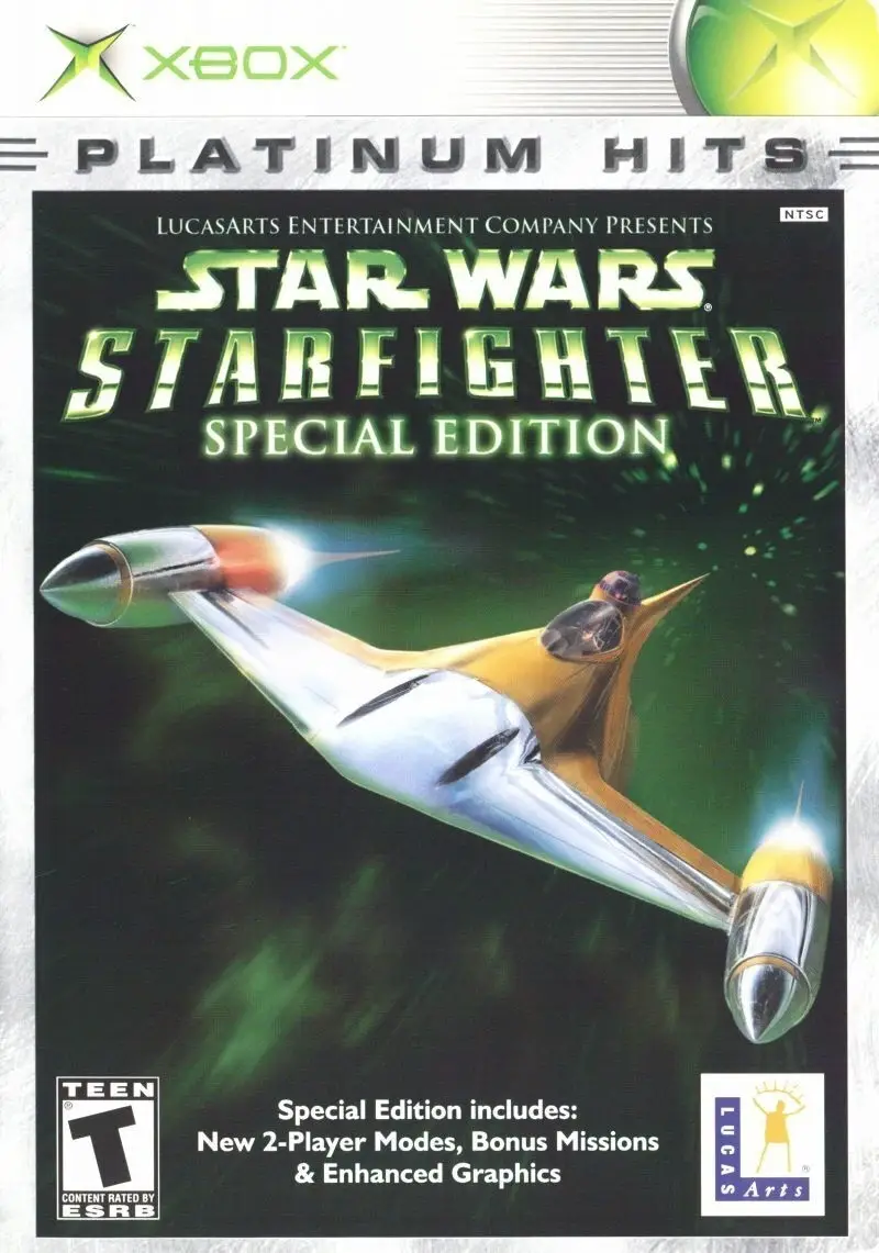 Capa de Star Wars Starfighter: Special Edition [Platinum Hits]