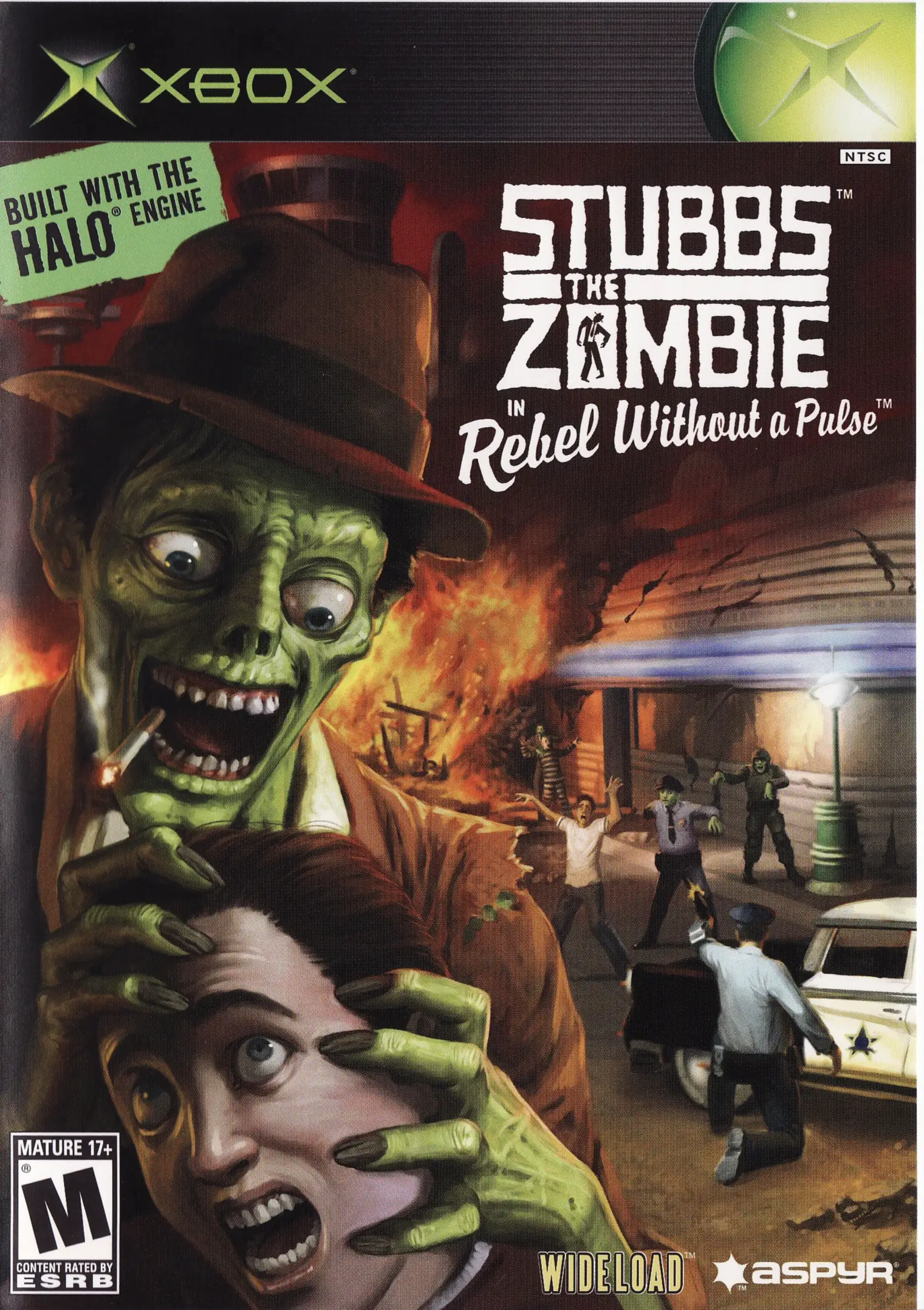 Capa de Stubbs the Zombie in Rebel Without a Pulse