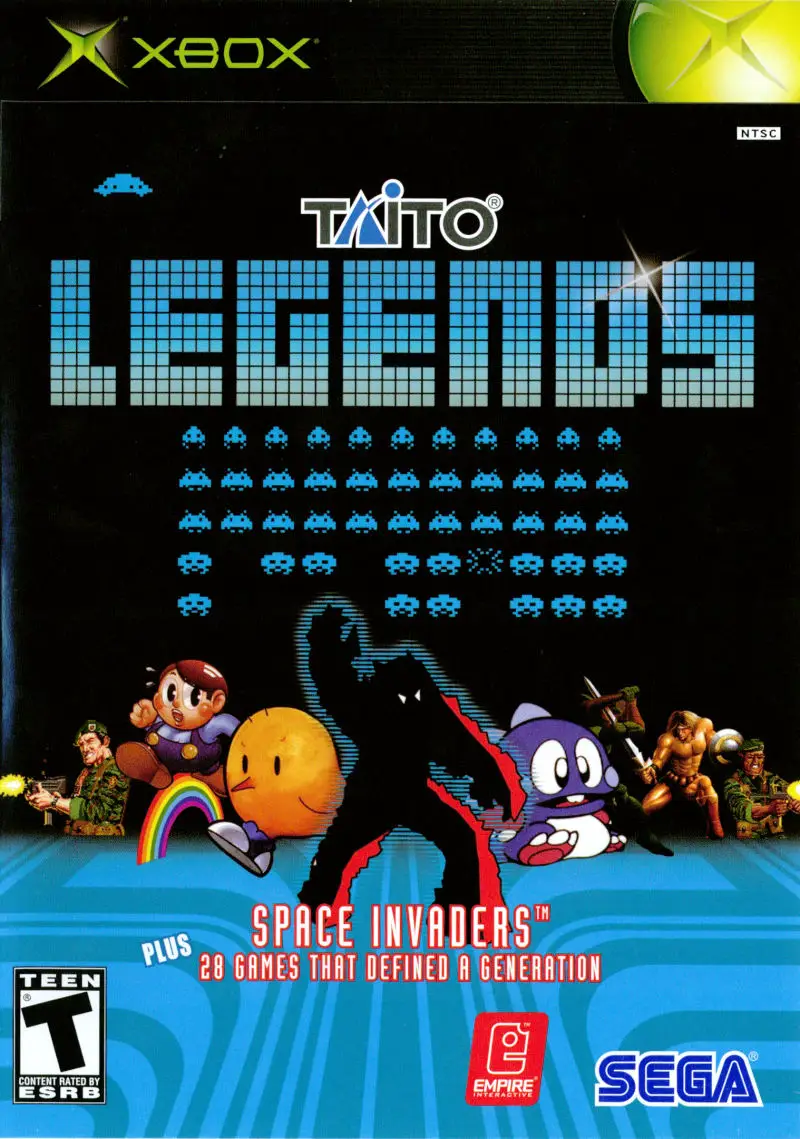 Capa de Taito Legends