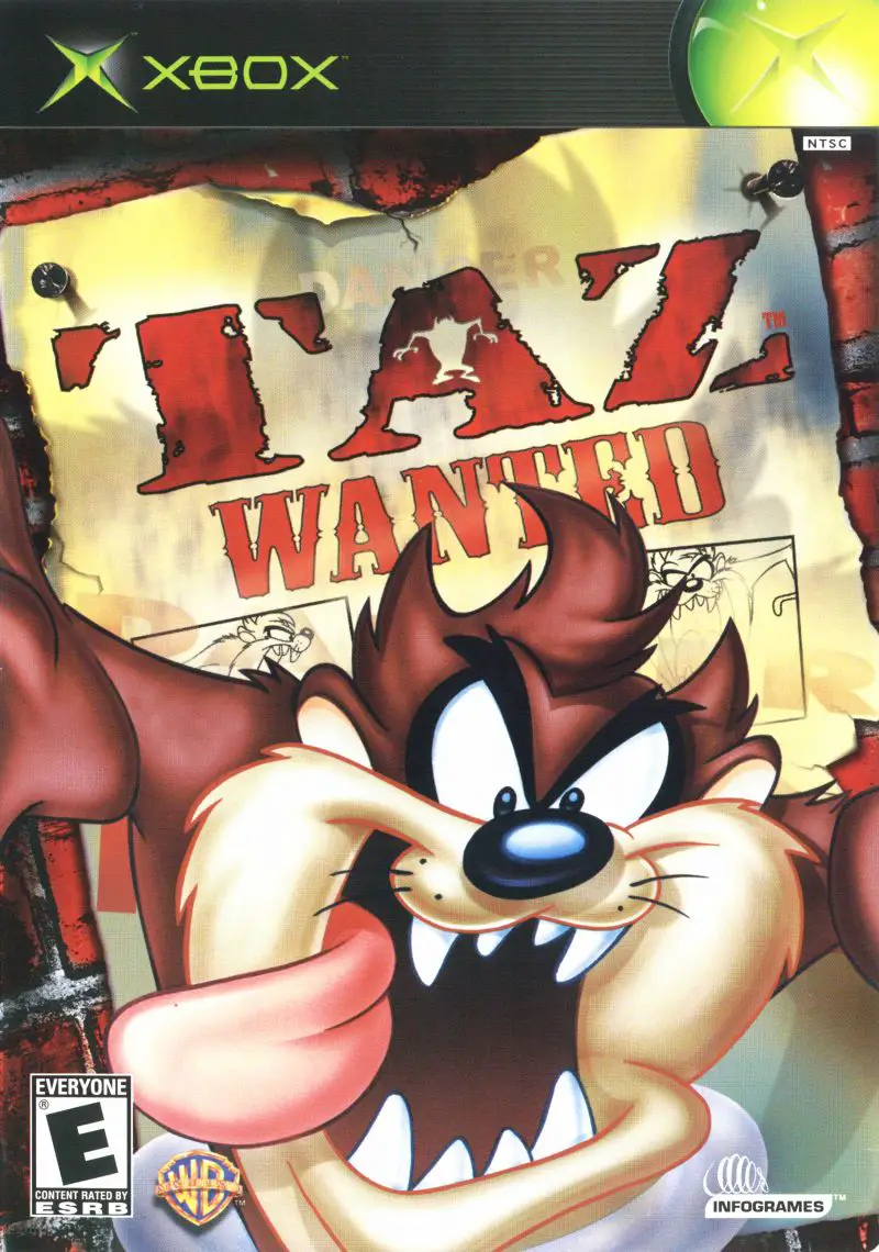 Capa de Taz: Wanted