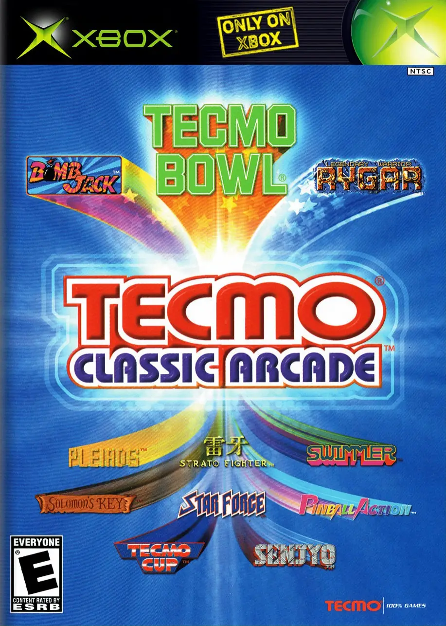 Capa de Tecmo Classic Arcade