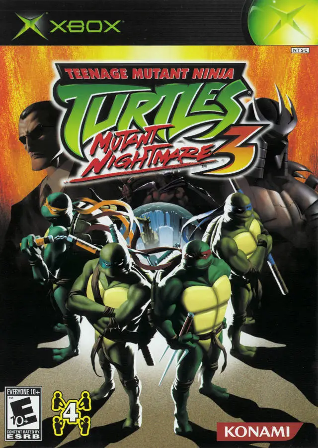 Capa de Teenage Mutant Ninja Turtles 3: Mutant Nightmare