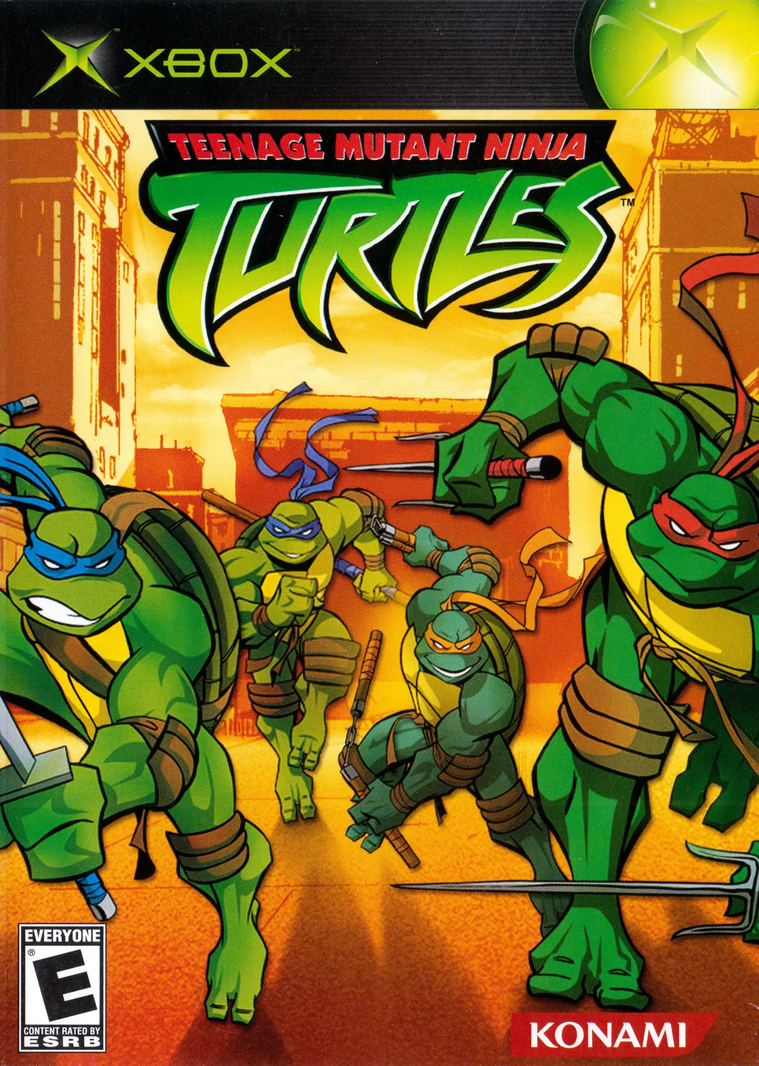 Capa de Teenage Mutant Ninja Turtles
