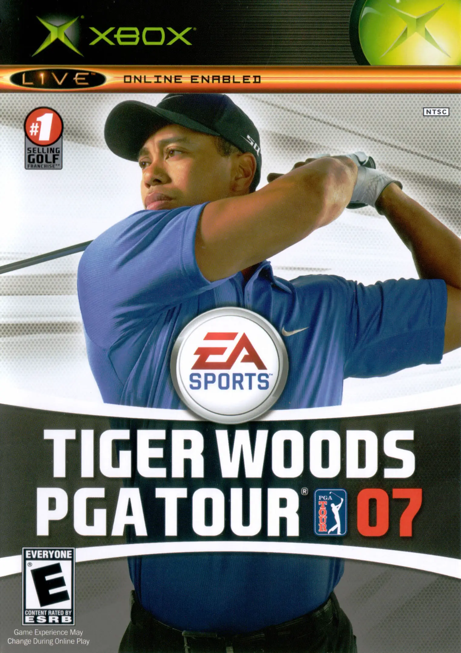Capa de Tiger Woods PGA Tour 07