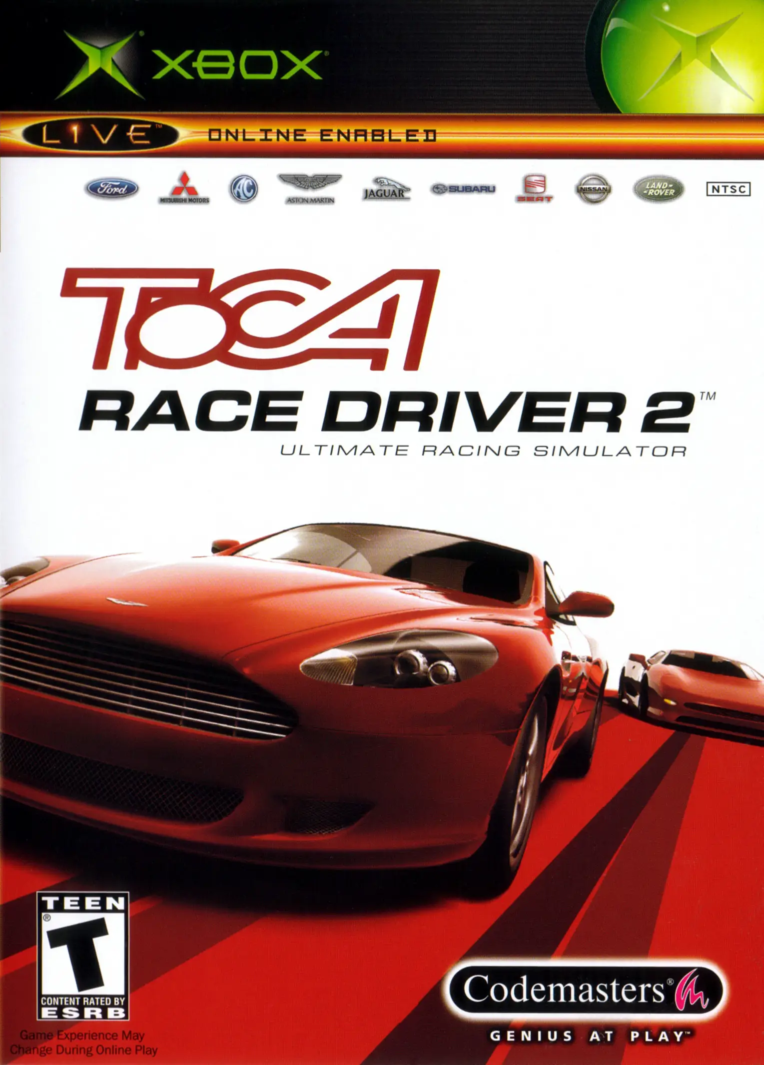 Capa de TOCA Race Driver 2
