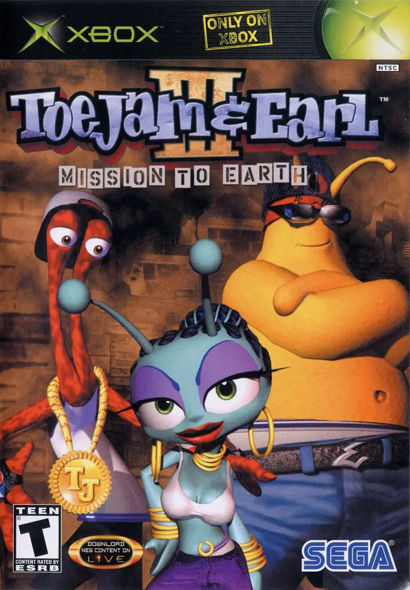 Capa de ToeJam & Earl III: Mission to Earth