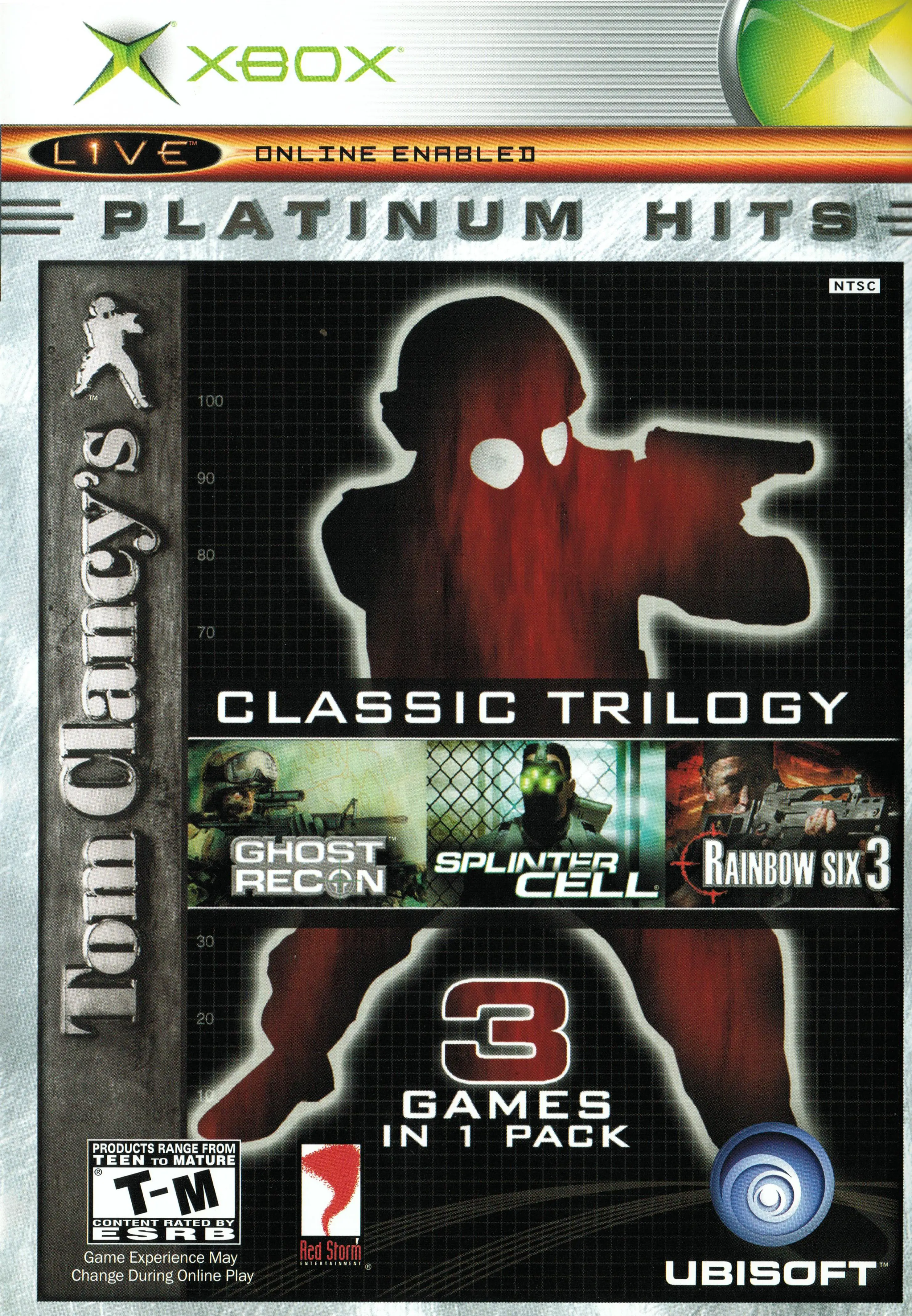 Capa de Tom Clancy's Classic Trilogy