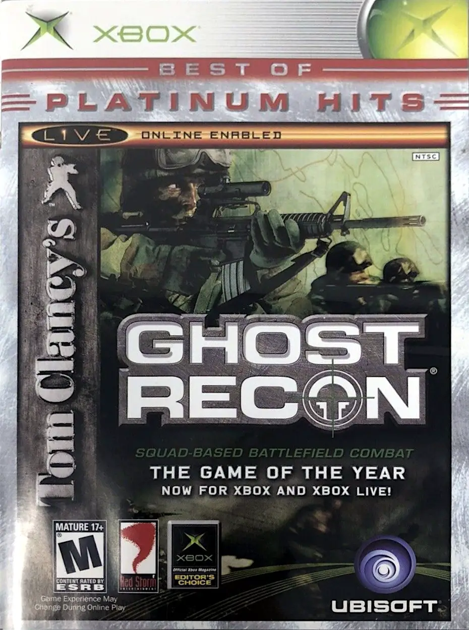 Capa de Tom Clancy's Ghost Recon [Best of Platinum Hits]