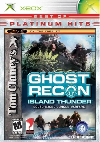 Capa de Tom Clancy's Ghost Recon: Island Thunder (Best of Platinum Hits)
