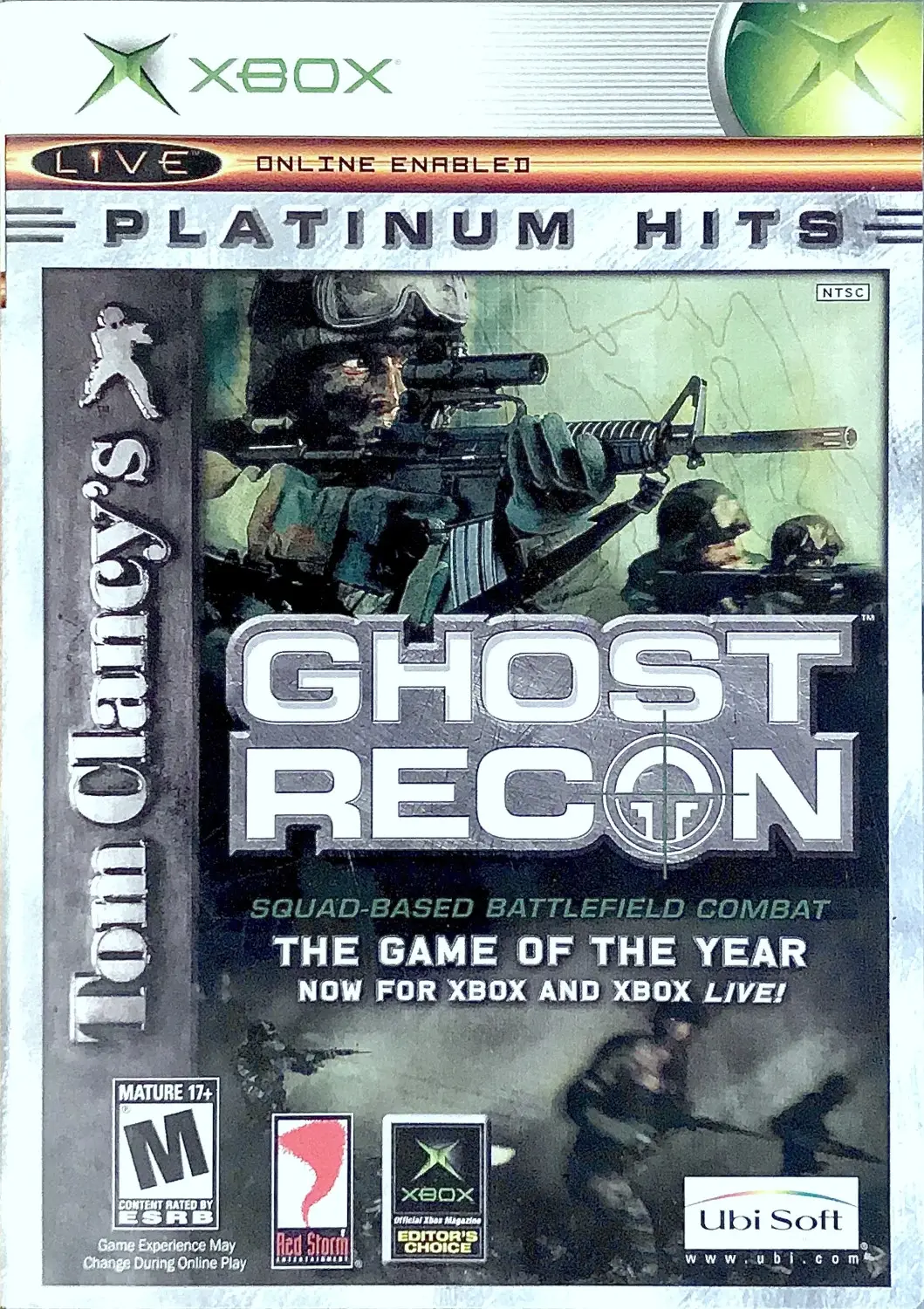 Capa de Tom Clancy's Ghost Recon [Platinum Hits]