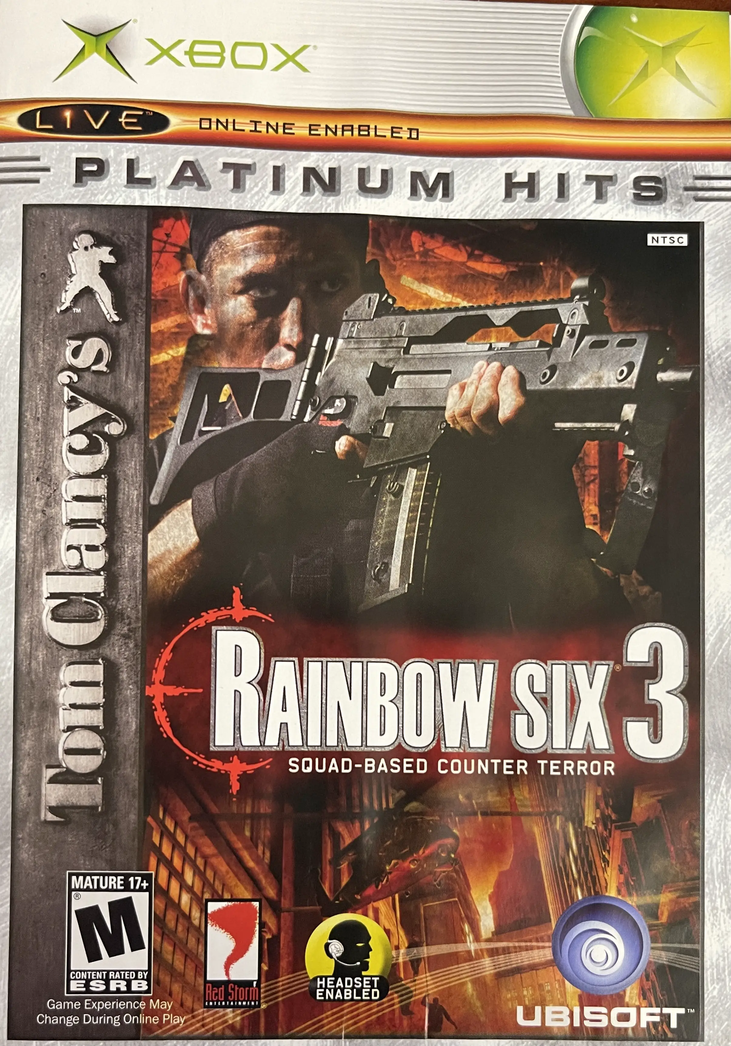 Capa de Tom Clancy's Rainbow Six 3 [Platinum Hits]