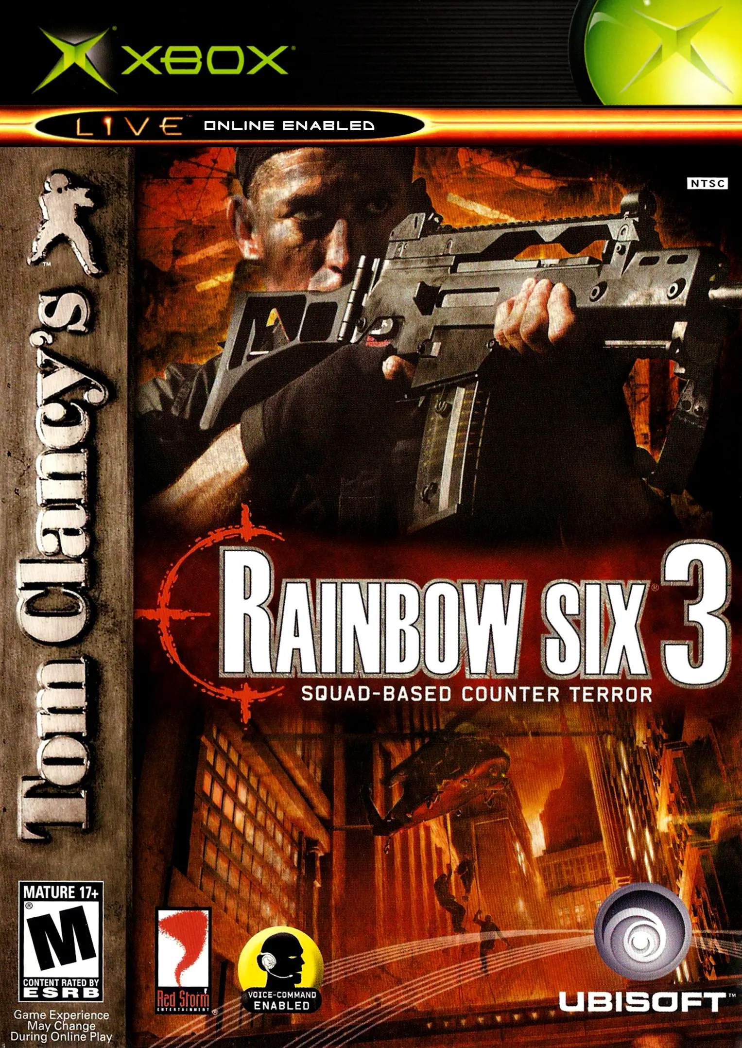 Capa de Tom Clancy's Rainbow Six 3