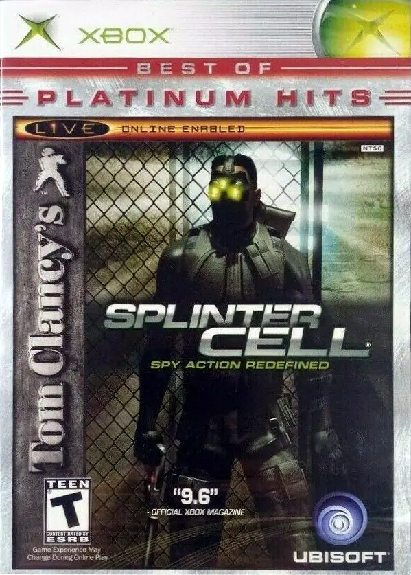 Capa de Tom Clancy's Splinter Cell [Best of Platinum Hits]