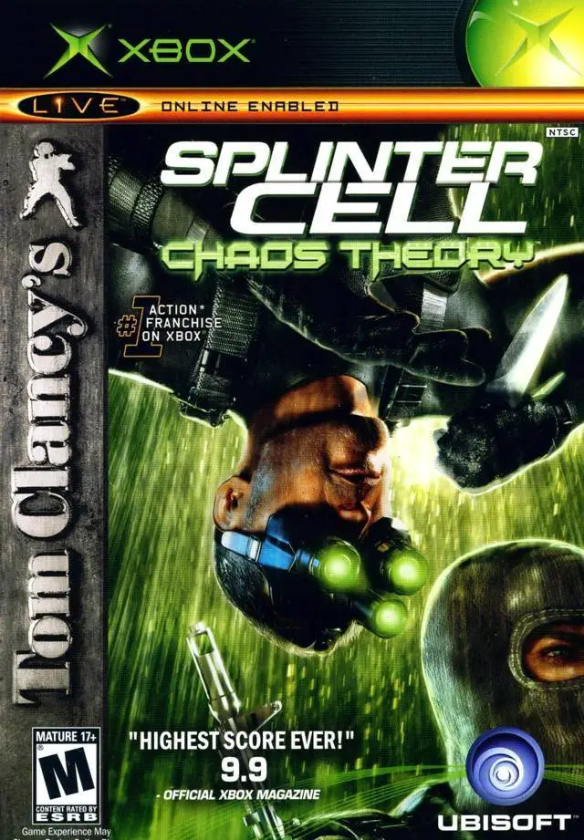 Capa de Tom Clancy's Splinter Cell: Chaos Theory