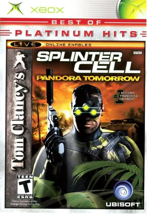 Capa de Tom Clancy's Splinter Cell: Pandora Tomorrow [Best Of Platinum Hits]