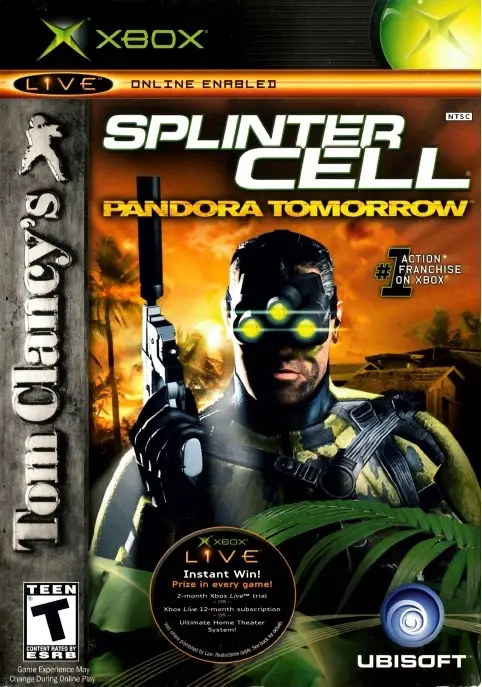 Capa de Tom Clancy's Splinter Cell: Pandora Tomorrow