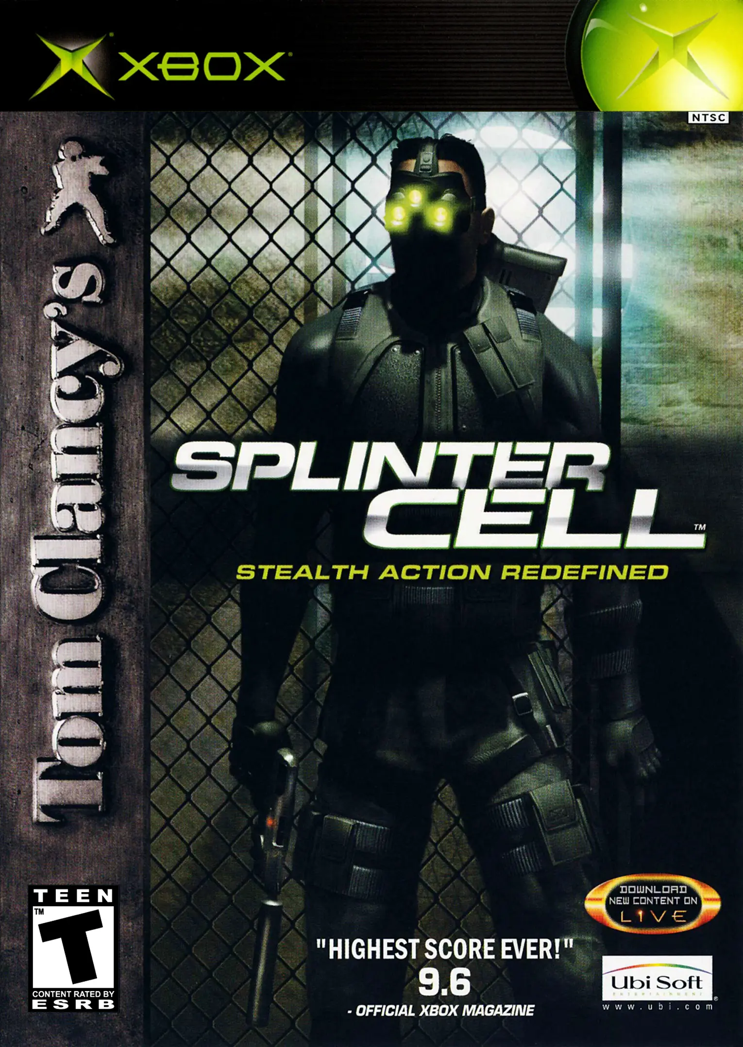 Capa de Tom Clancy's Splinter Cell