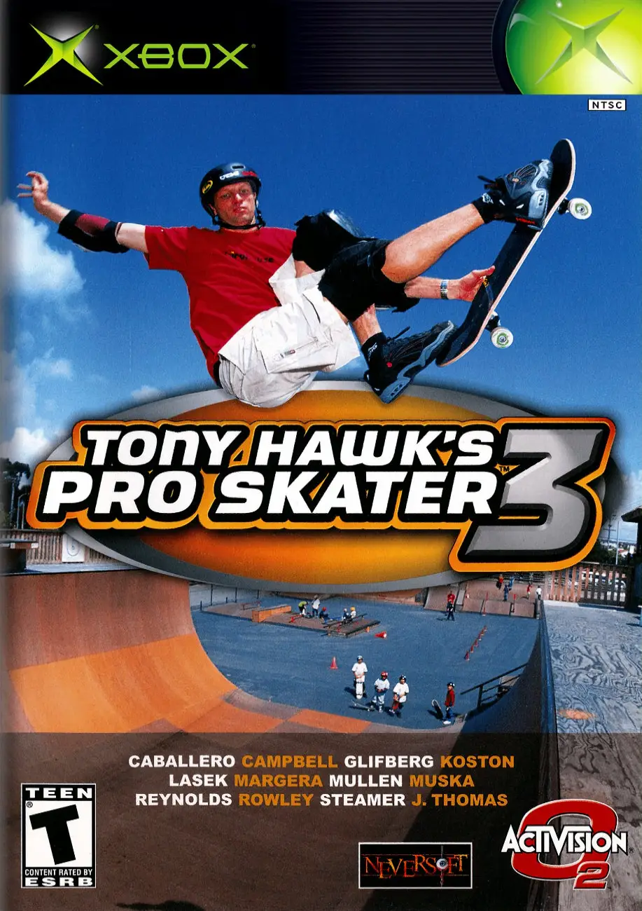 Capa de Tony Hawk's Pro Skater 3