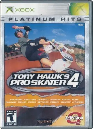 Capa de Tony Hawk's Pro Skater 4 [Platinum Hits]