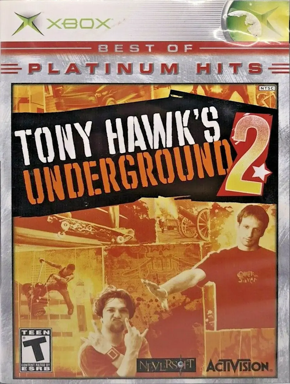 Capa de Tony Hawk's Underground 2 [Best of Platinum Hits]