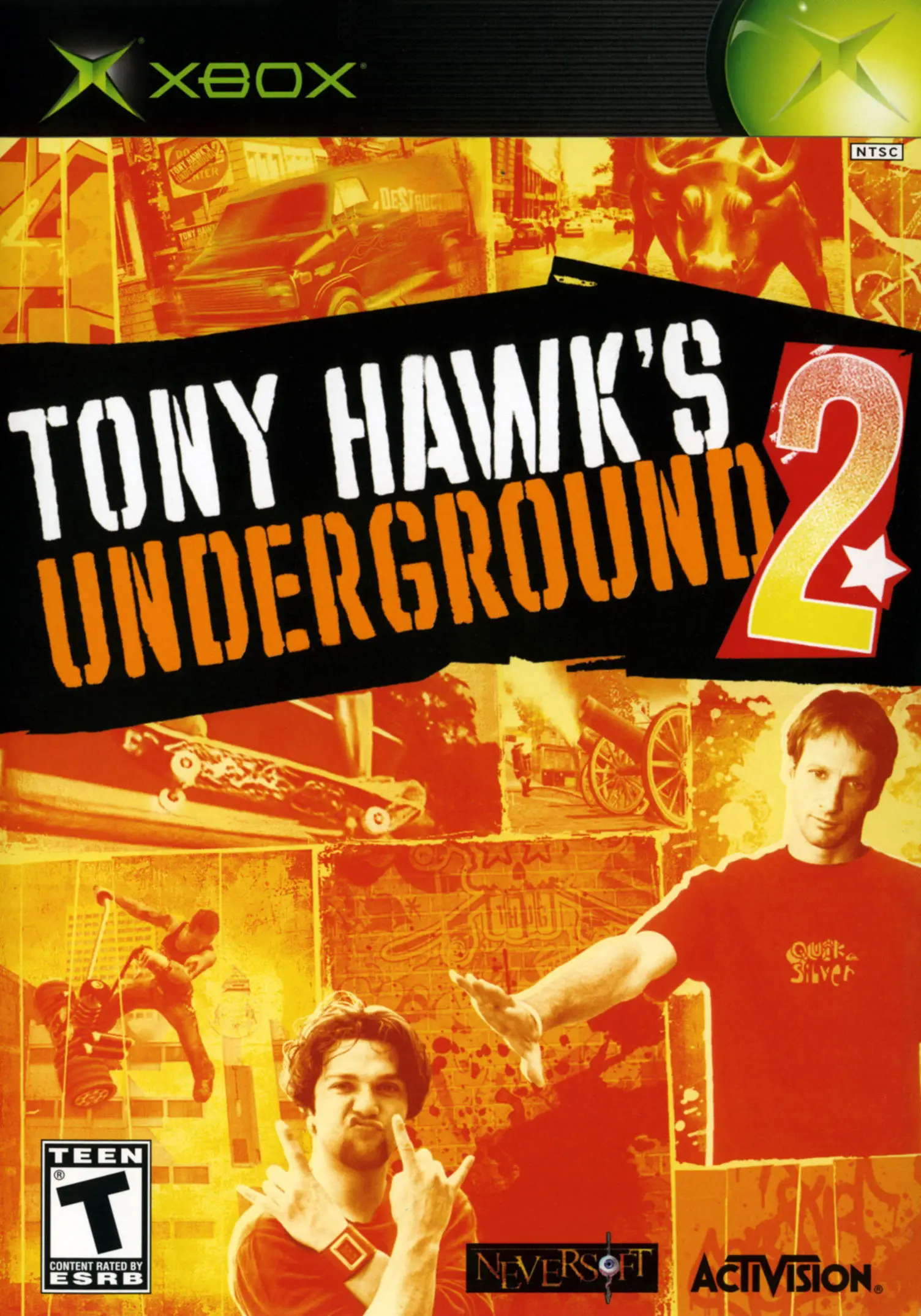 Capa de Tony Hawk's Underground 2