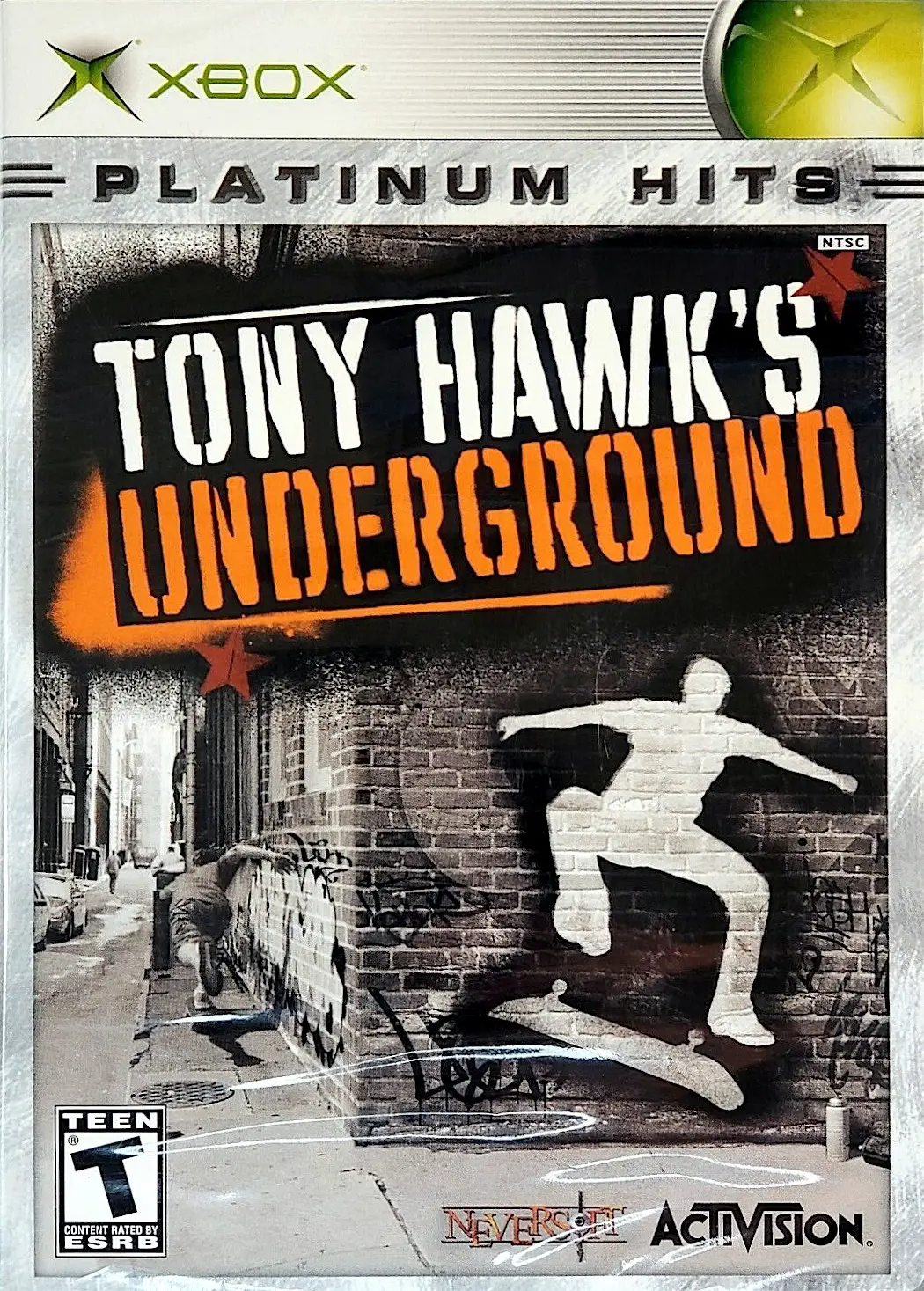 Capa de Tony Hawk's Underground [Platinum Hits]