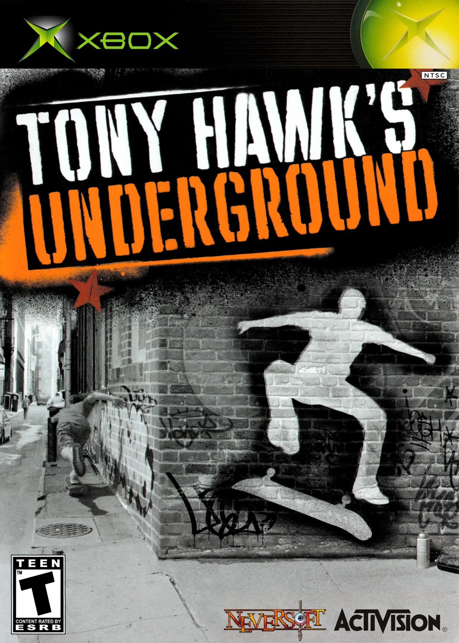 Capa de Tony Hawk's Underground