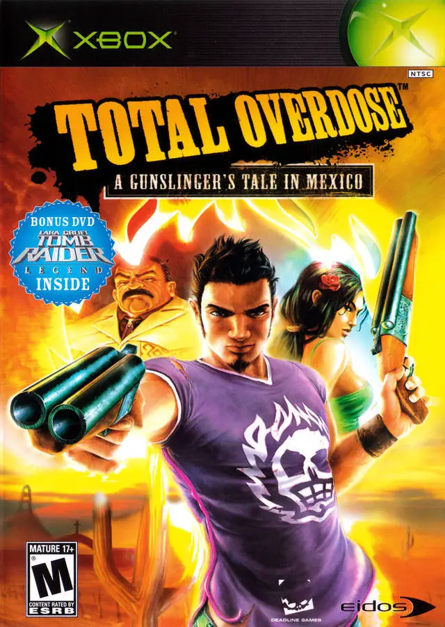 Capa de Total Overdose: A Gunslinger's Tale in Mexico