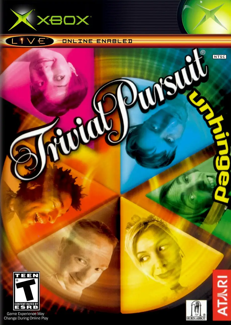 Capa de Trivial Pursuit Unhinged