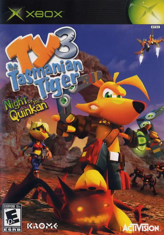 Capa de Ty the Tasmanian Tiger 3: Night of the Quinkan