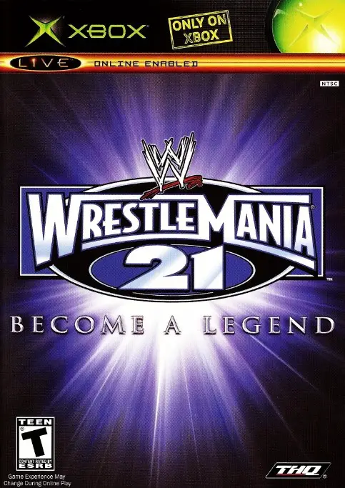 Capa de WWE WrestleMania 21