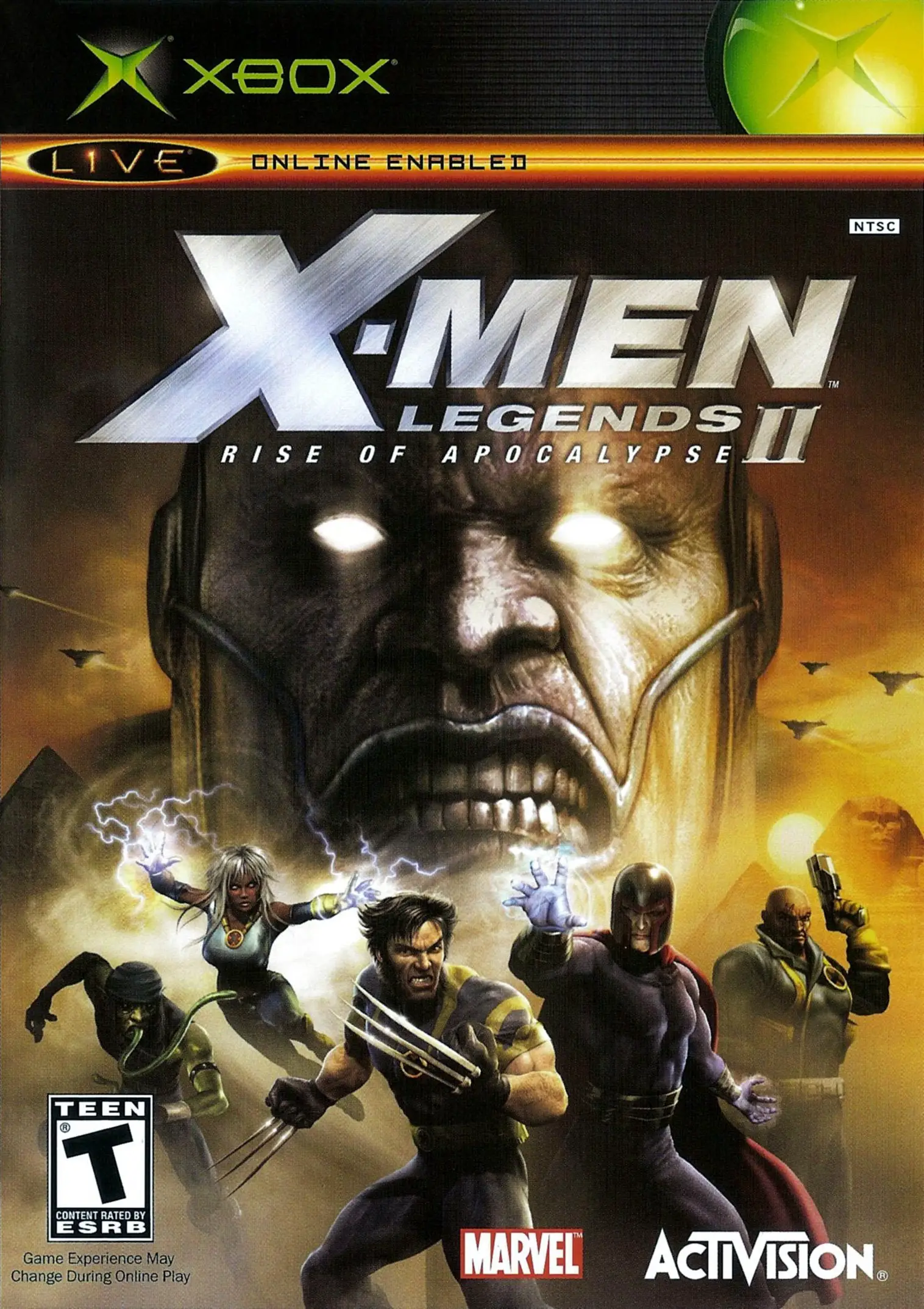 Capa de X-Men Legends II: Rise of Apocalypse