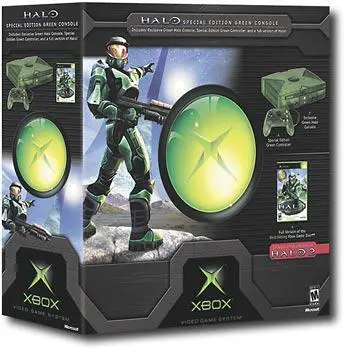 Capa de Xbox System [Green Halo Edition]