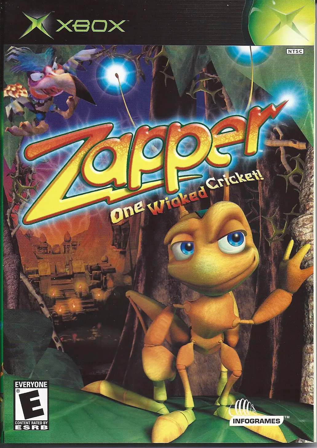 Capa de Zapper One Wicked Cricket!